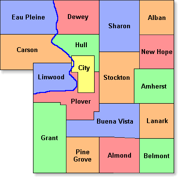 Portage County Map